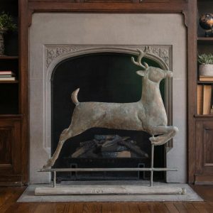 42" Standing Rustic Deer