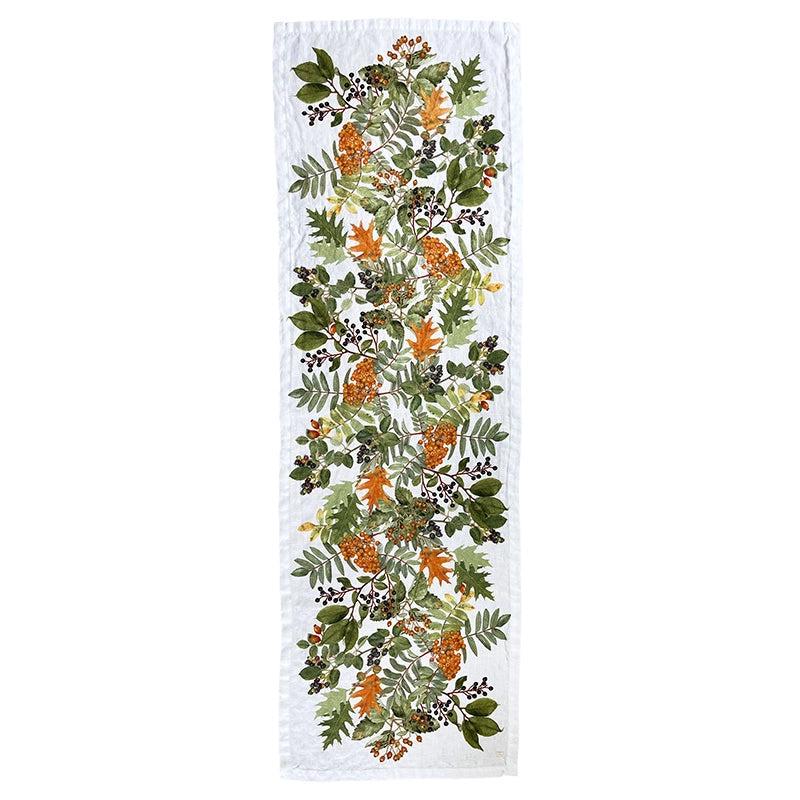 Autumn Linen Table Runner