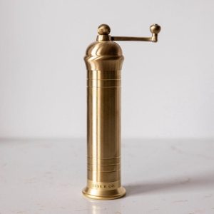 Brass Mill Salt or Pepper Grinder
