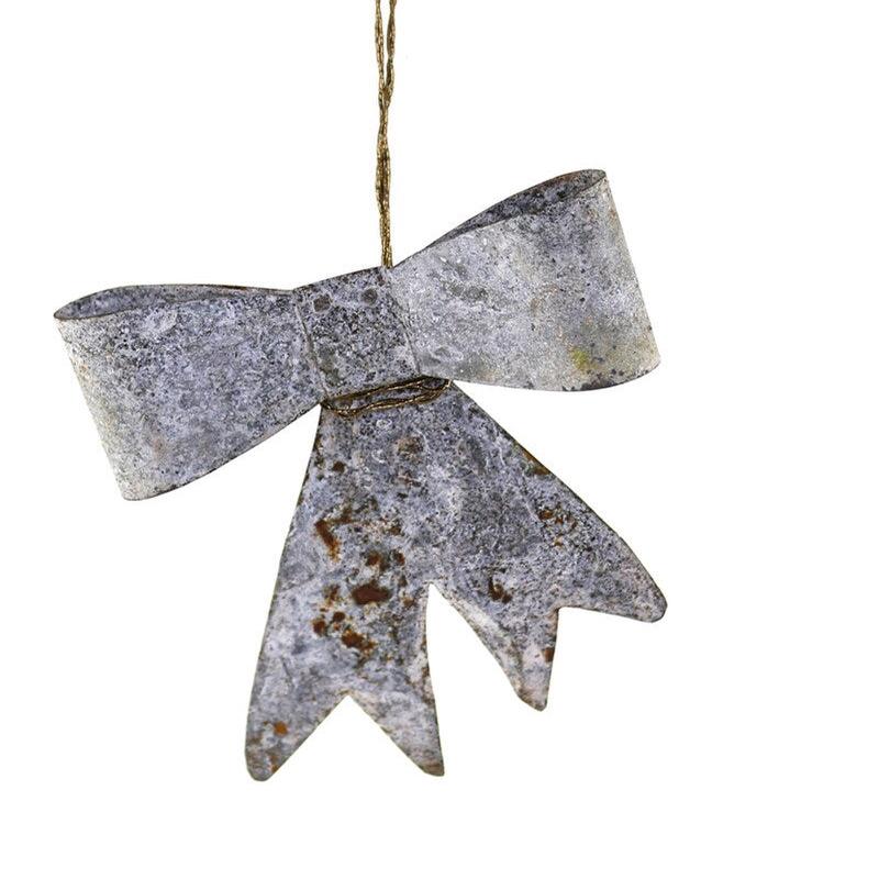 Cody Foster Zinc Bow Ornament