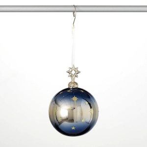 Midnight Sky Glass Ornament