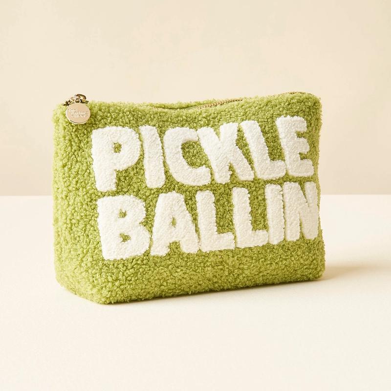 Pickle Ball Teddy Pouch