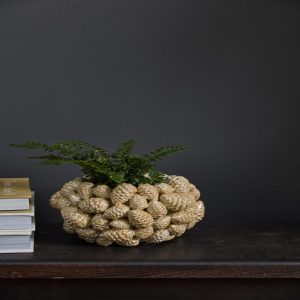 The Pine Gold Vase Pot - Small