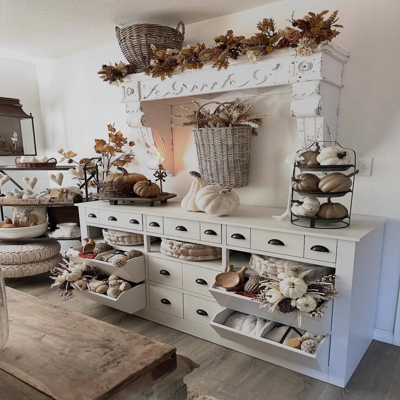 Vine Hill Counter - White