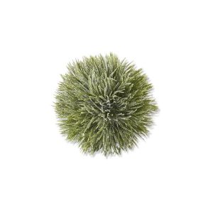 5.25" Frosty Snow Pine Orb