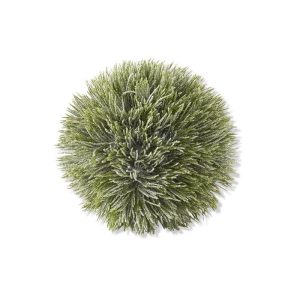 6.25" Frosty Snow Pine Orb