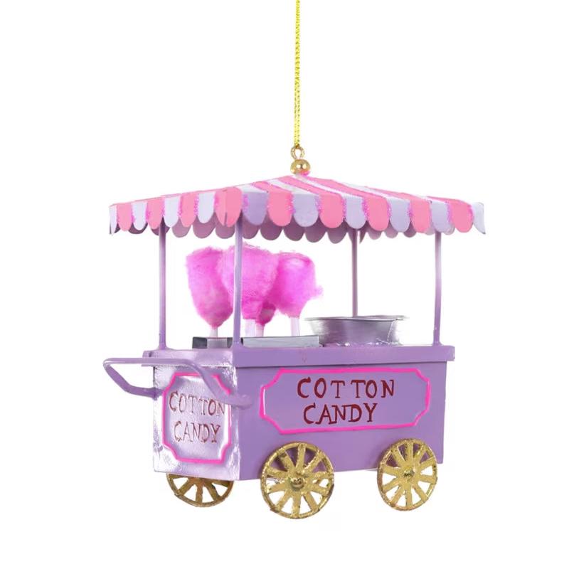 Cody Foster Cotton Candy Cart Ornament