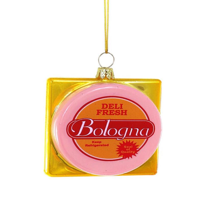 Cody Foster Glass Deli Bologna Ornament