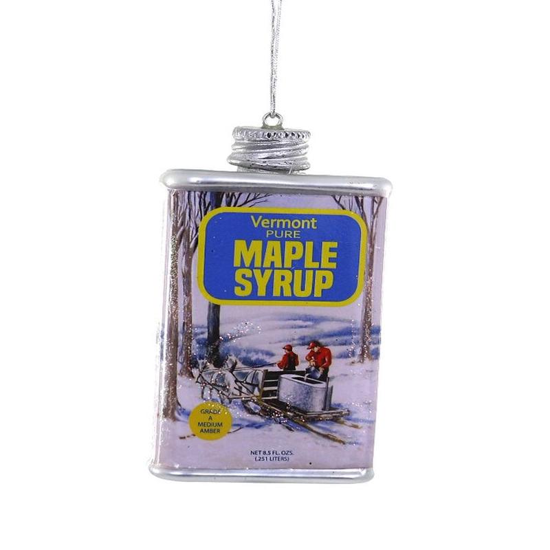 Cody Foster Glass Maple Syryp Ornament