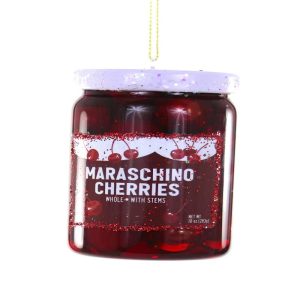 Cody Foster Maraschino Cherries Jar Ornament