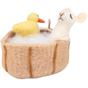 Felt Bathtub Mouse