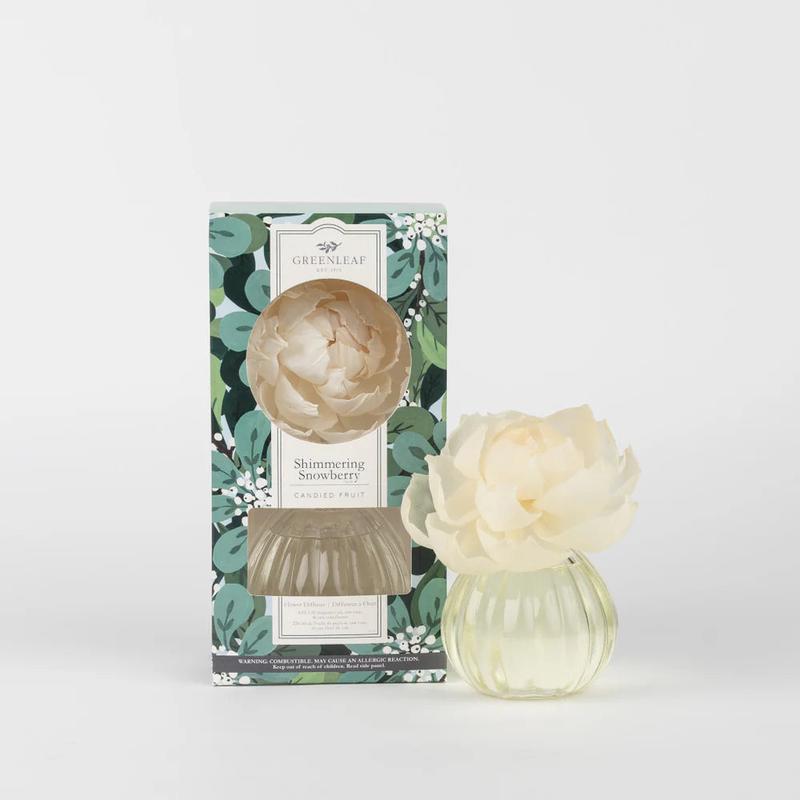 Greenleaf Shimmering Snowberry Flower Diffuser
