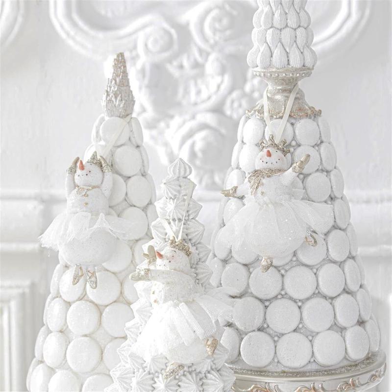 Snow Girl Ballerina Ornament - Choose Style