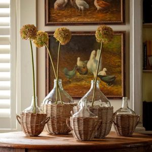 30" Allium Blossom Stem