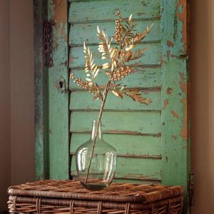 30" Gold Metallic Pepper Berry Stem