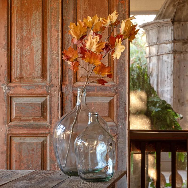 44" Gold Maple Leaf Stem