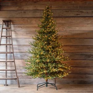 9 Foot Olympia Fir Prelit Tree