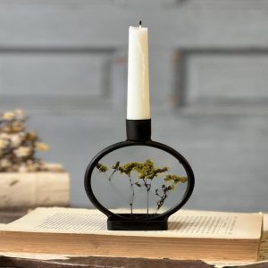 Botanical Taper Candle Holder - Bliss