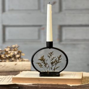 Botanical Taper Candle Holder - Fawn