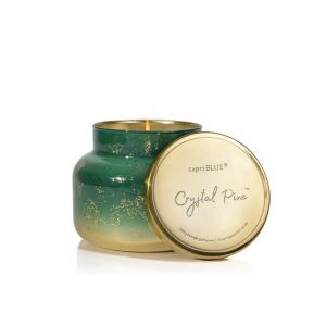 Capri Blue Crystal Pine Glimmer Signature Candle - Choose Size