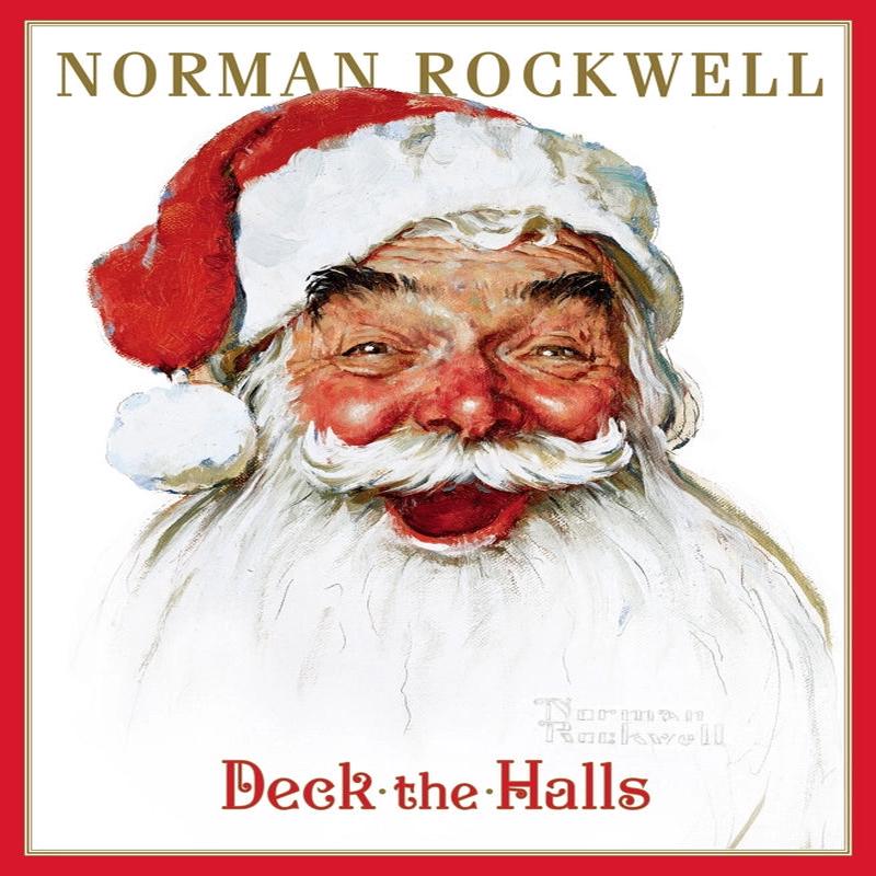 Deck The Halls with Norman Rockwell Art Book
