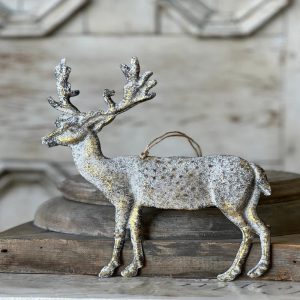 Deer Dusting Ornament