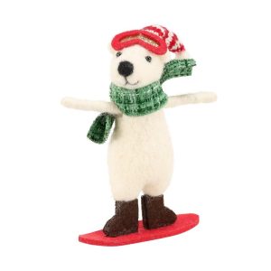 Felt Snowboard Bear