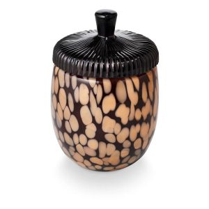 Glass Acorn Candle - Midnight Pumpkin Scent