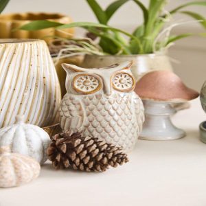 Great Grey Owl Budvase