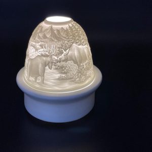Luumii Lights - Moose Dome with Base