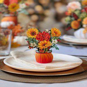 Mini Pumpkin Harvest Pop Up Card