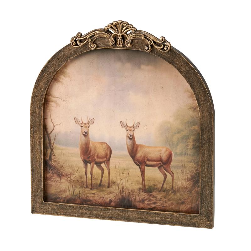 Vintage Style Young Bucks Wall Decor