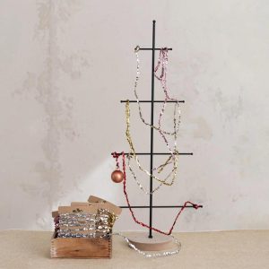 120" Glitter String Garland - Choose Color