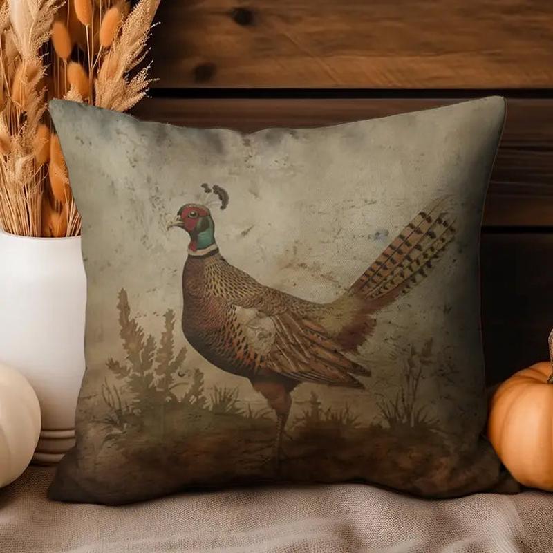 18" x 18" Pheasant Pillow Cover