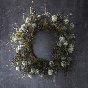 22" Abigail Ahern Melaluca Wreath