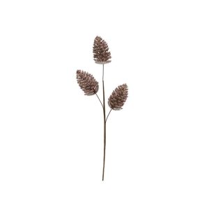 24" Beaded Pinecone Stem
