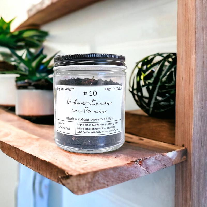 Adventures in Paris Black & Oolong Loose Leaf Tea