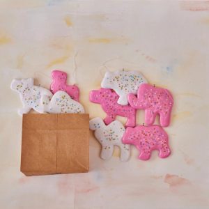 Animal Cookie Clay Ornament Set - Choose Style
