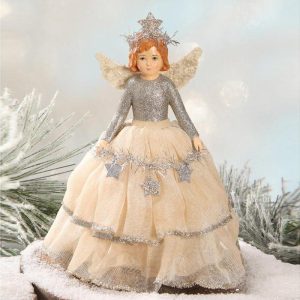 Bethany Lowe Flea Market Angel Tree Topper