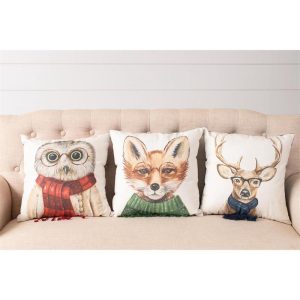 Cozy Critter Pillow - Choose Style