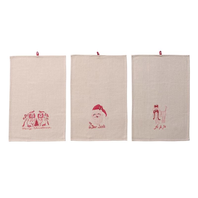 Holiday Tea Towel - Choose Style