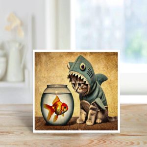 Jaws of Curiosity - Note Card