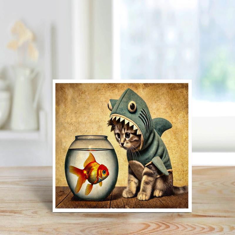 Jaws of Curiosity - Note Card