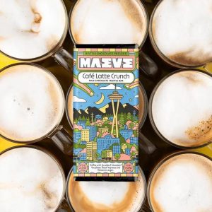 Maeve - Cafe Latte Crunch Milk Chocolate Truffle Bar