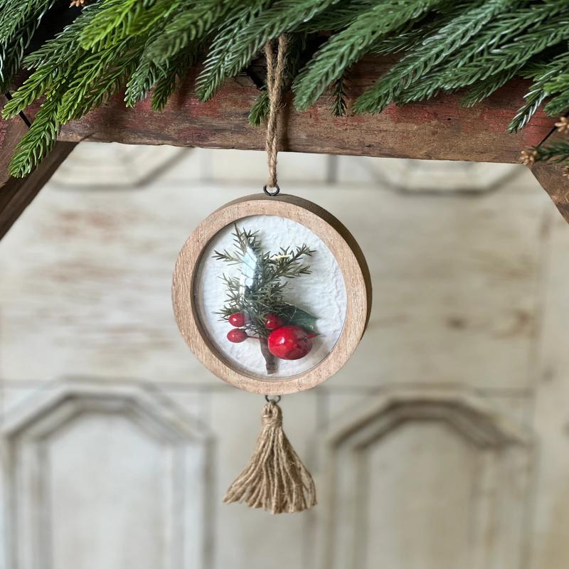 Piece of Holiday Ornament - Berries