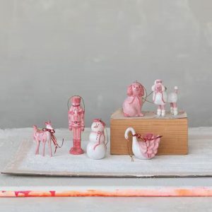 Pink Parisian Ornament Collection - Choose Style