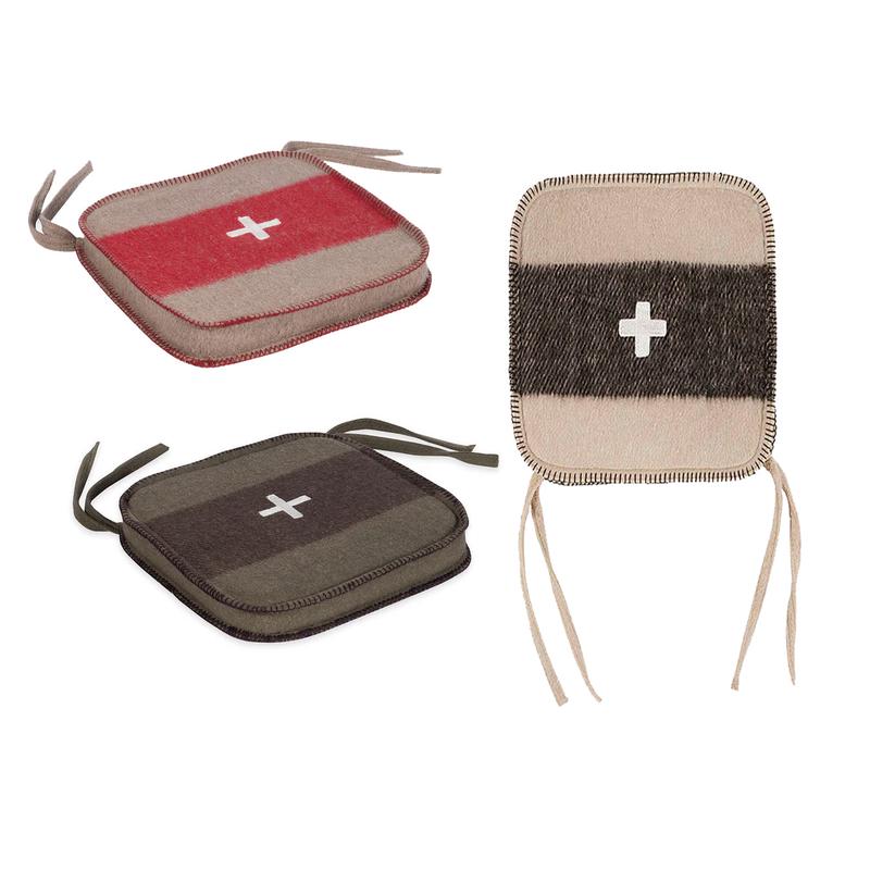 Swiss Army Seat Cushion - Choose Color