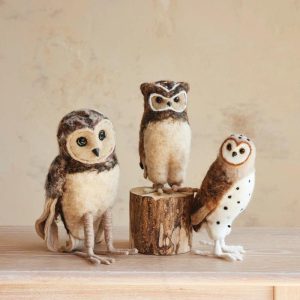The Wool Felt Owl - Choose Style