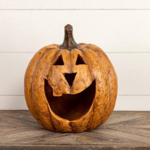 15" Big Mouth Pumpkin - Light Orange