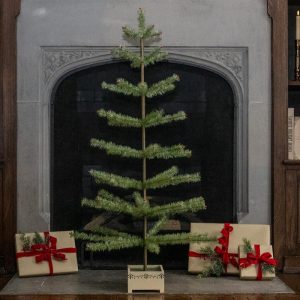 48" Green Feather Tree